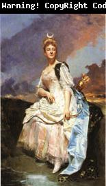Raimundo de Madrazo Y Garreta Marquise d' Hervey Saint-Denys